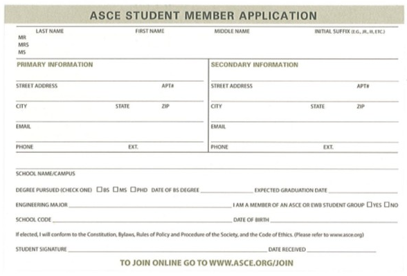 Online membership application template membership application form